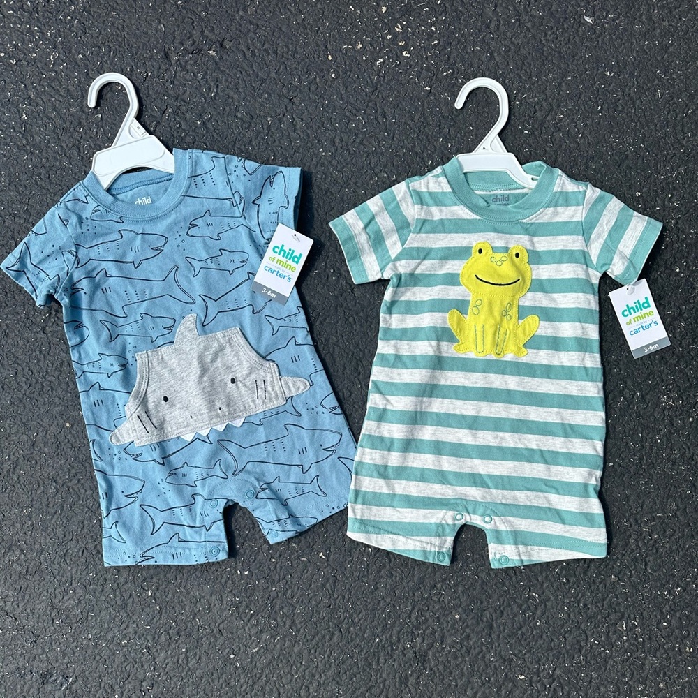Carter’s Bundle - 2 Piece Romper - 3-6 months